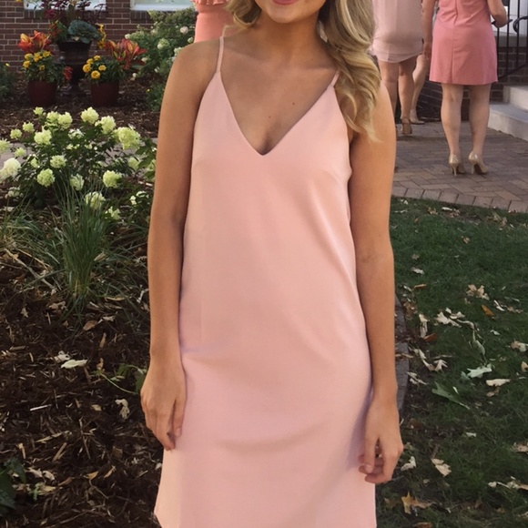 The Vanity Room | Beautiful Pale Pink Dress | Size S - Picture 4 of 5